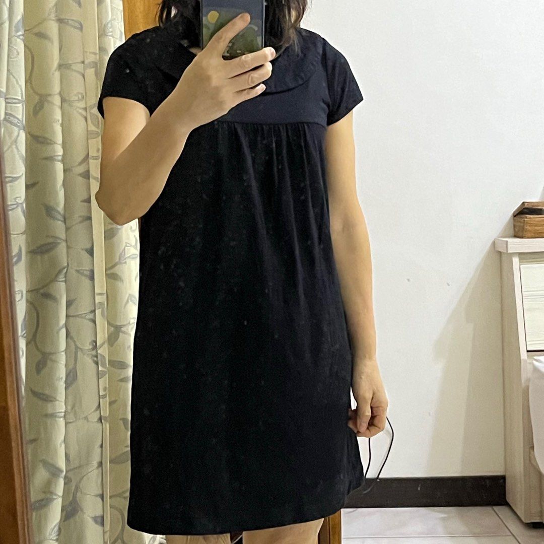 由 song0414 (刊登 ID 1371264781，圖片 1) 提交，位於 新北市 (New Taipei) 的 Hang ten60%棉大女童洋裝 (類別：嬰兒及兒童流行時尚)，說明：胸40-45cm長75cm,質地柔軟舒服！保存良好！女童XL號約10-12歲穿！大人小個可當長版穿。