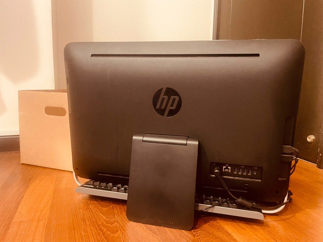 HP Pavilion 23 (desktop) (Category: Desktops) located in Singapore. Submitted by 20angels (Listing ID 1371762860, Image 2). Description: CPU is integrated in monitor. PC is not working and needs to be formatted. Keyboard & mouse included. Suggest to bring along huge bag (eg IKEA) if you plan to transport via MRT..