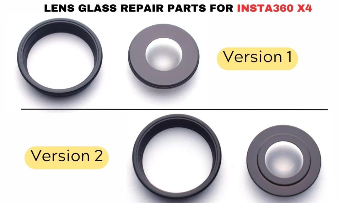 Insta360 X4 Lens Replacement Repair Parts62865820004739113