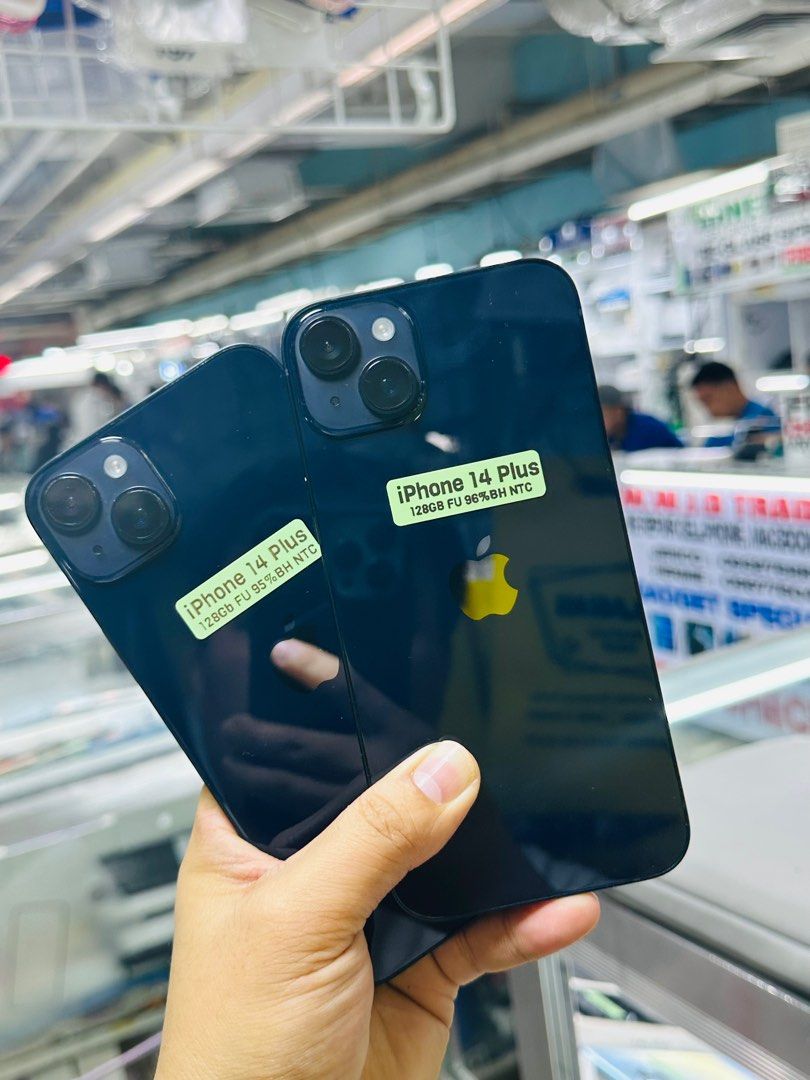 iPhone 14 Plus 128GB 95%BH Openline NTC Approved 99%smooth No issues (Category: iPhone 14 Series) located in San Juan City. Submitted by saabangadgetshop (Listing ID 1371741776, Image 3). Description: Onhand | Pre-owned iPhone 14 Plus 128GB OPENLINE NTC APPROVED Battery Health 95% NO HIDDEN ISSUES NO HISTORY OF REPAIR 99%Smooth TEST TO SAWA RESET ALL YOU WANT TEST ALL YOU WANT NOT REFURBISHED AUTHENTIC PHONE ALL WORKING (FREE 3UTOOLS) iPhones iPa
