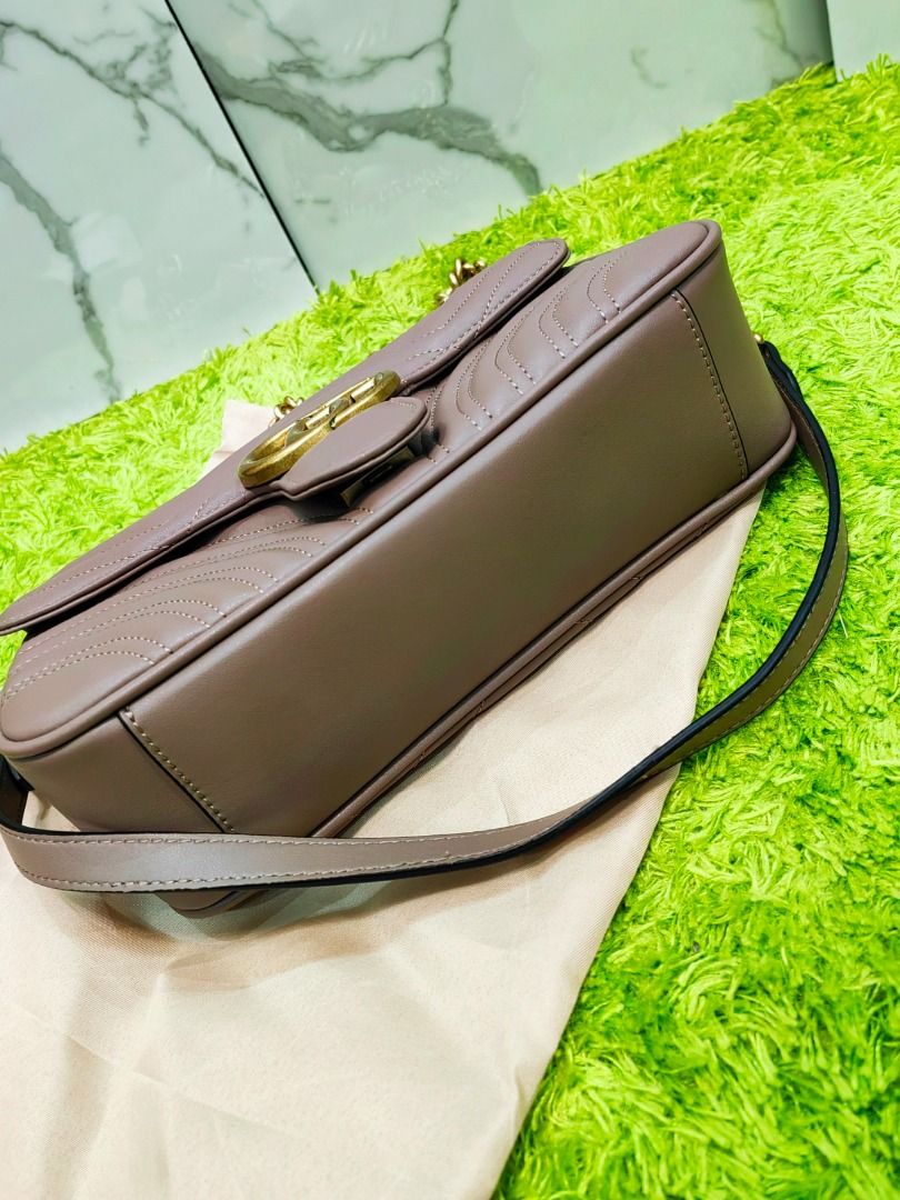 Japan preloved marmont nude (Category: Luxury Bags & Wallets) located in Cebu City. Submitted by elcoleccion21 (Listing ID 1371896692, Image 2). Description: Japan Preloved bag Genuine leather No Flaws.