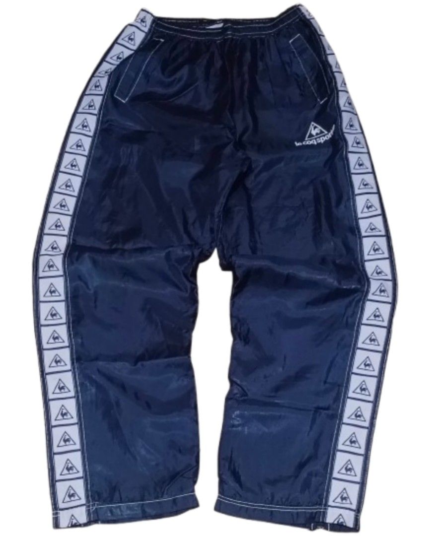 Le Coq Sportif (Category: Joggers) located in Valenzuela. Submitted by alignment_label (Listing ID 1371745805, Image 1). Description: Le Coq Sportif TRACKPANTS SIZE: W - 28/36 L - 41 CONDITION: 9/10 ISSUE: - REPAIRED SIDE LEG HOLE - IRON MARK - HOLE INSIDE THE PANTS NOT VISIBLE IN OUTER LAYER ISSUE IN THE LAST 2 SLIDES PRICE: 200 + SF SHIP VIA JNT.
