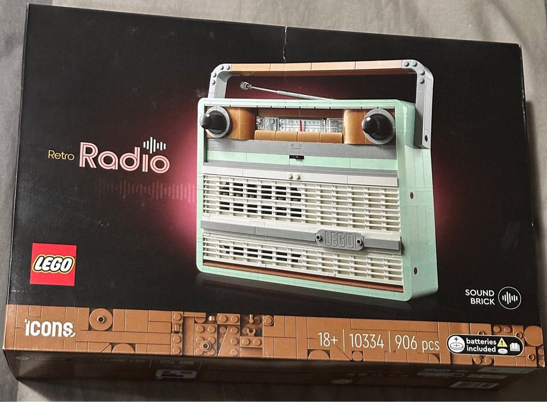 Lego Retro Radio 10334 (Category: Lego & Building Sets) located in Mandaluyong City. Submitted by pergasons (Listing ID 1371848847, Image 1). Description: Brand new and sealed .