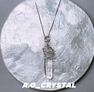 đBrazilian Lemurian Quartz Crystal Energy Pendant (Lemurian Crystal) $138â€ïžđđ» Handcrafted Copper Wire Weaving Is Already Worth It đ„° đ Lemurian Quartz Is Perfect For Meditation, A High-Frequency Vibrational Crystal With Powerful Energy, Excellent For Removing Internal Impurities When Personal Luck Is Low đđ»64235022384259110