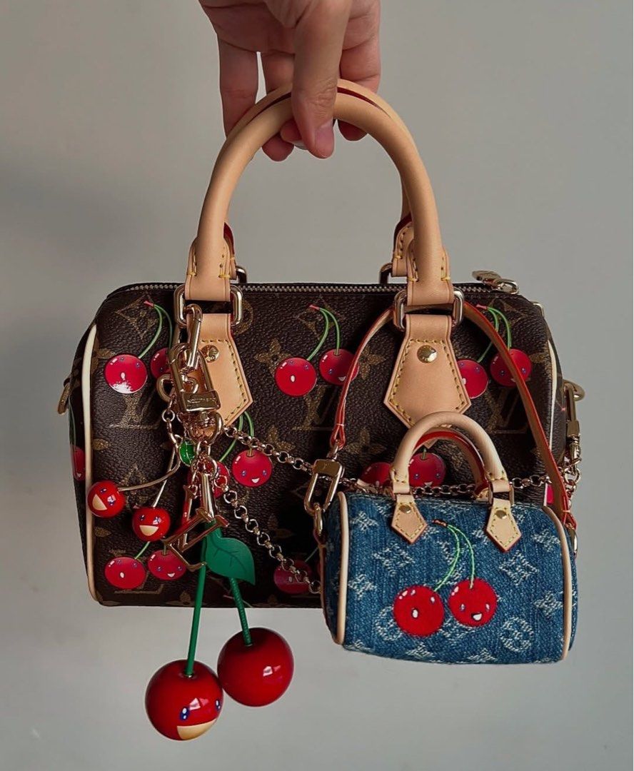 ⚜️Louis Vuitton x Takashi Murakami - 🍒Cherry bag (Category: Luxury Bags & Wallets) located in Makati City. Submitted by 90sangel (Listing ID 1371893421, Image 2). Description: ▪️Interest Check Only✔️ ▪️Exclusive ▪️Japan > 📦🇵🇭 18 Days ▪️50% DP *Don't miss out, items are limited. Will provide an update once the item is no longer available. Other style available, let us know what you need ☺️🖤.