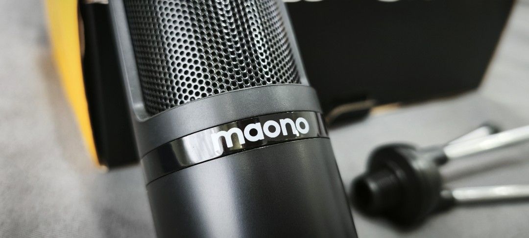 Maono - Condenser microphone (Category: Microphones) located in Manila. Submitted by diome77777417 (Listing ID 1371811204, Image 3). Description: was only used for Zoom Meetings during a month-long gig. - price (negotiable -great quality and cool for podcast, virtual hosting and livestreaming.