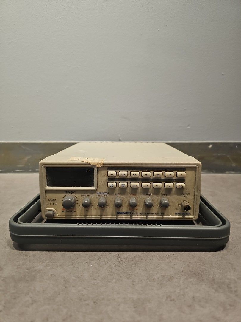 Matrix Function Generator (Category: Electrical, Adaptors & Sockets) located in Singapore. Submitted by certifycycle_malaysia (Listing ID 1371807279, Image 1). Description: Unlock incredible value and serious performance with this used Matrix generator—your smart choice for reliable power without the premium price tag. Matrix is known for building tough, high-efficiency generators trusted in demanding environments, and this unit is no exception. 