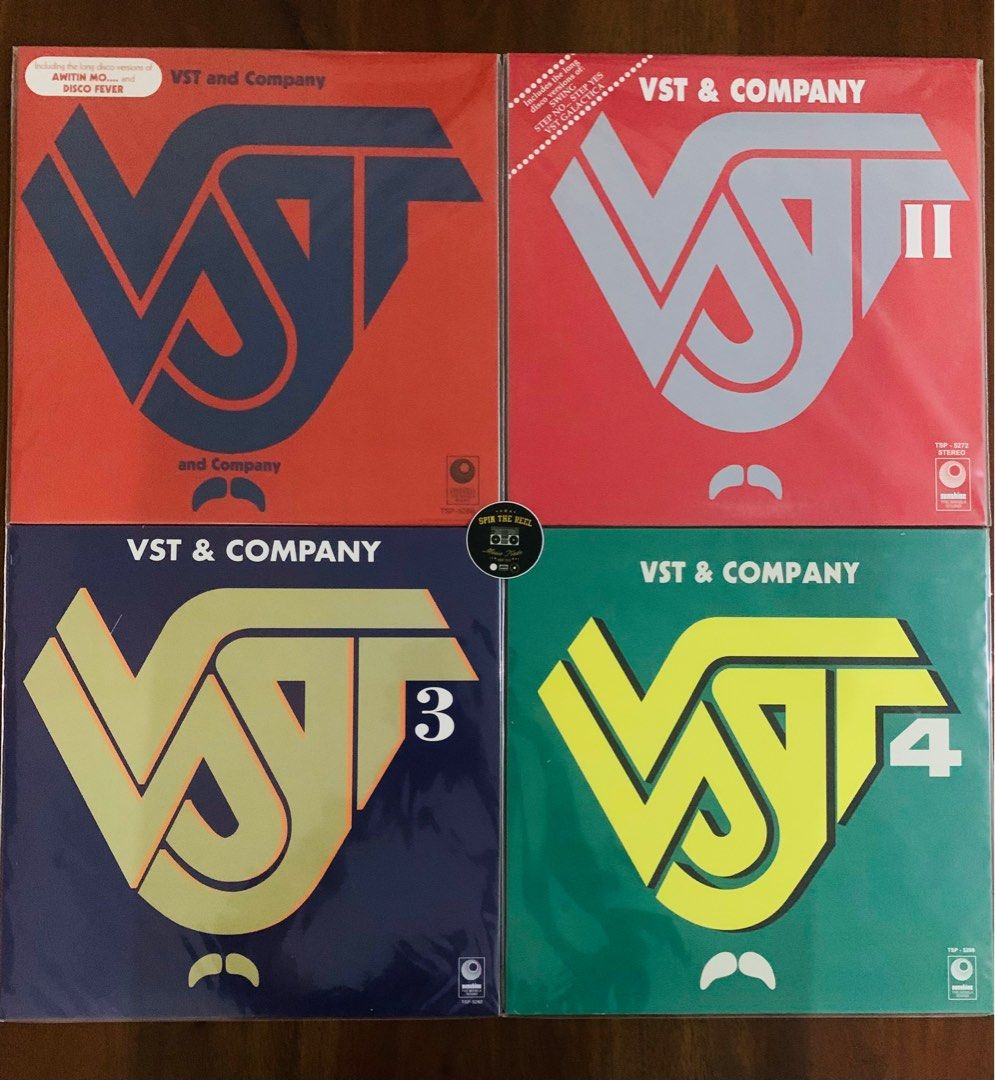 OPM Vinyl (Category: Vinyls) located in Makati City. Submitted by spinthereelmusictrade (Listing ID 1371850074, Image 1). Description: VST & Co 1 , 2, 3, 4 Vicor (Reissue) Brand New Price: 1,900 each MOP - Gcash Shipping or Pick Up (Lalamove).