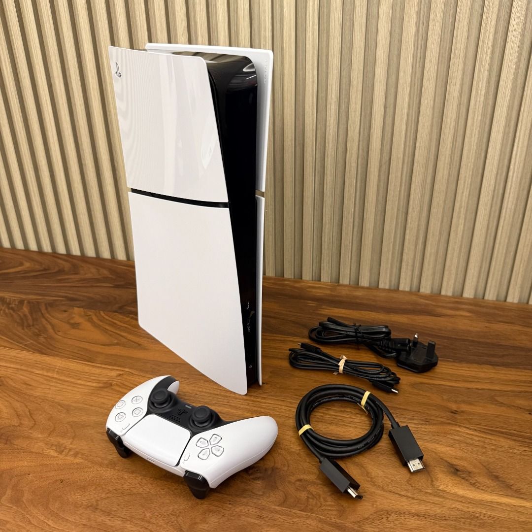 PS5 Slim 數位版 + 手掣｜✨9成新～ 【 ⚠️90天保養｜🧑🏻‍💻 荔枝角試機 】☺ PS5 Pro / PS5 Digital Edition （分類：PlayStation）位於 Hong Kong。 由 holwicktech 提交（商品編號 1371540206，圖片 1）。簡介： 交收試機 🙋🏻‍♂️ 荔枝角工作室（香港工業中心） ▬▬▬▬▬▬▬▬▬▬▬▬▬▬▬▬▬▬▬▬▬▬▬▬▬▬。