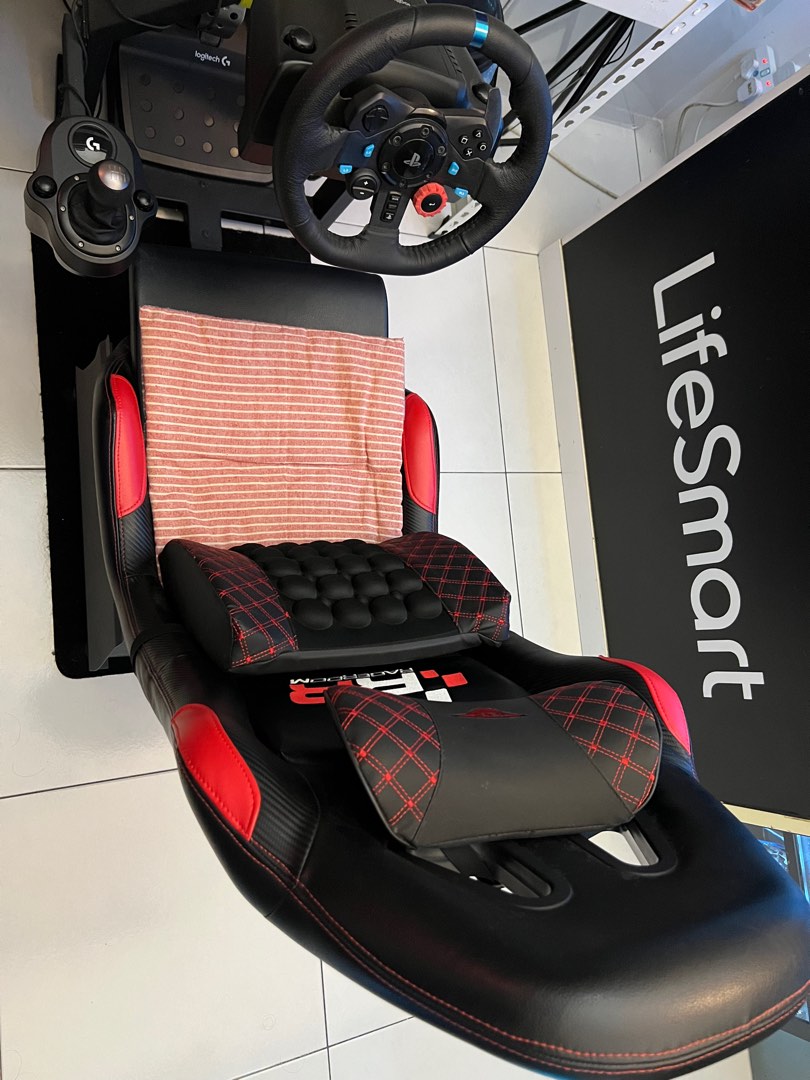 Racing Simulator Raceroom Logitech g29, Video Gaming, Gaming ...
