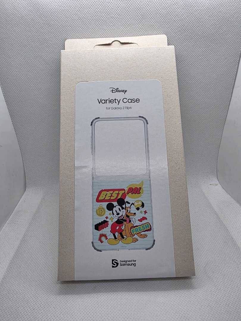 Samsung galaxy flip 6 case mickey mouse (Category: Cases & Sleeves) located in Las Pinas. Submitted by jhered (Listing ID 1371800509, Image 1). Description: Sale Brandnew Original Sealed Sale for 1200 each Las pinas area.