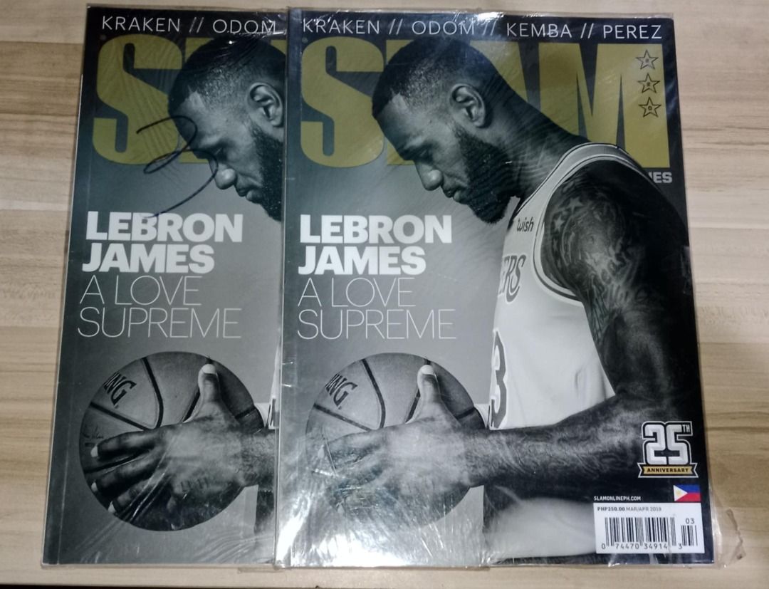 Slam Magazine Philippines Lebron James (Category: Magazines) located in Caloocan City. Submitted by JandJ_Collectibles (Listing ID 1371898788, Image 1). Description: Slam Magazine Philippines Lebron James Cover Mar/Apr 2019 Still sealed in good condition..