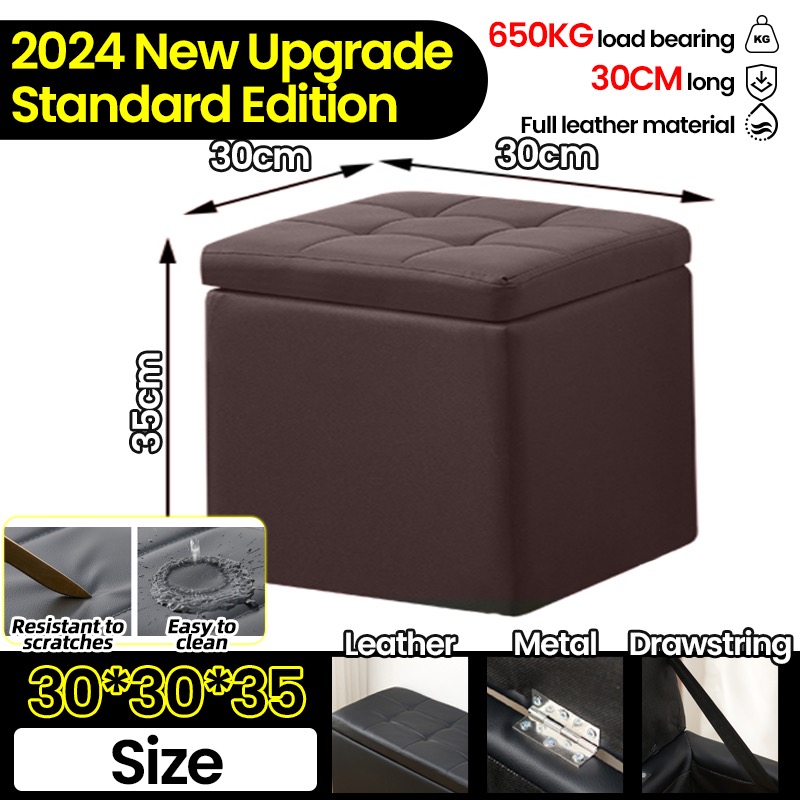 Storage Bench Seat | Foldable Storage Ottoman | Bedroom Storage Box ...