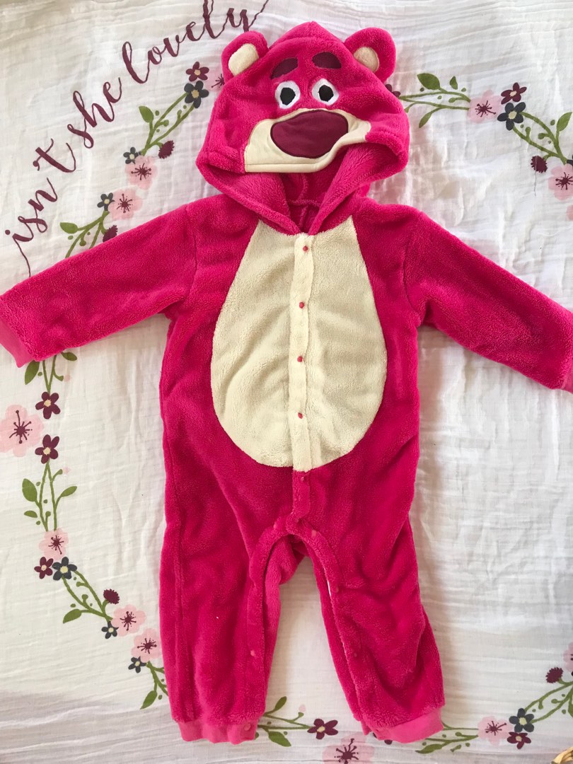 Toy story Lotso costume, Babies & Kids, Babies & Kids Fashion on Carousell