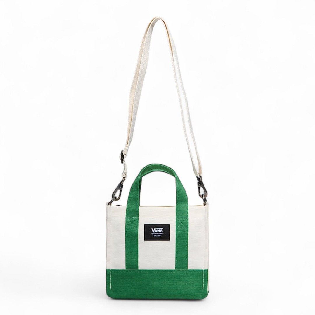 Vans Lil Pergs Tote Bag Antique White Green 100%Original, Barang