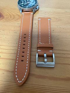 全新 淺杏色 錶帶 22mm64224570494594110