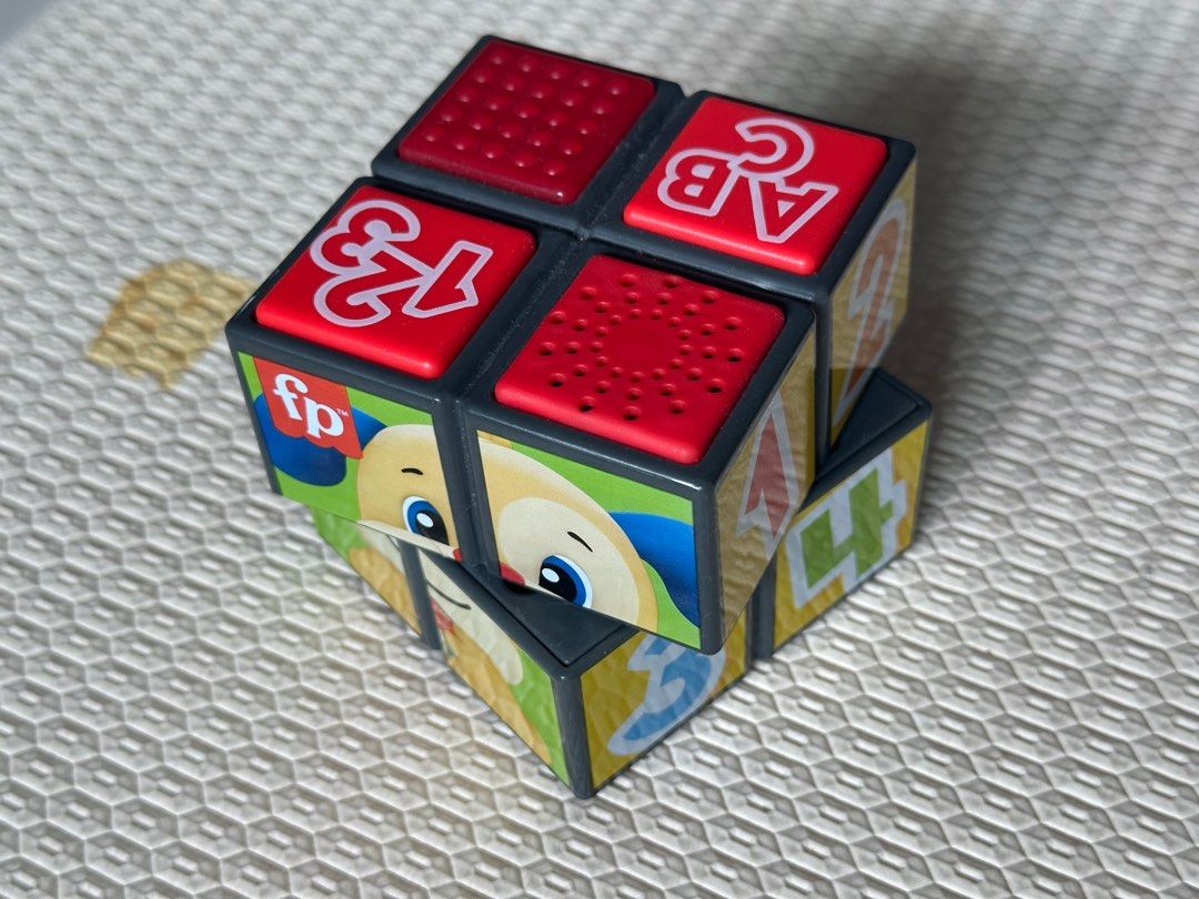 Activity cube (Category: Infant Playtime) located in Georgetown. Submitted by ohsienming (Listing ID 1366950977, Image 3). Description: Fisher Price original Lightly played Brand new selling at RM40 Reason sell: kids grow up fast nowadays….