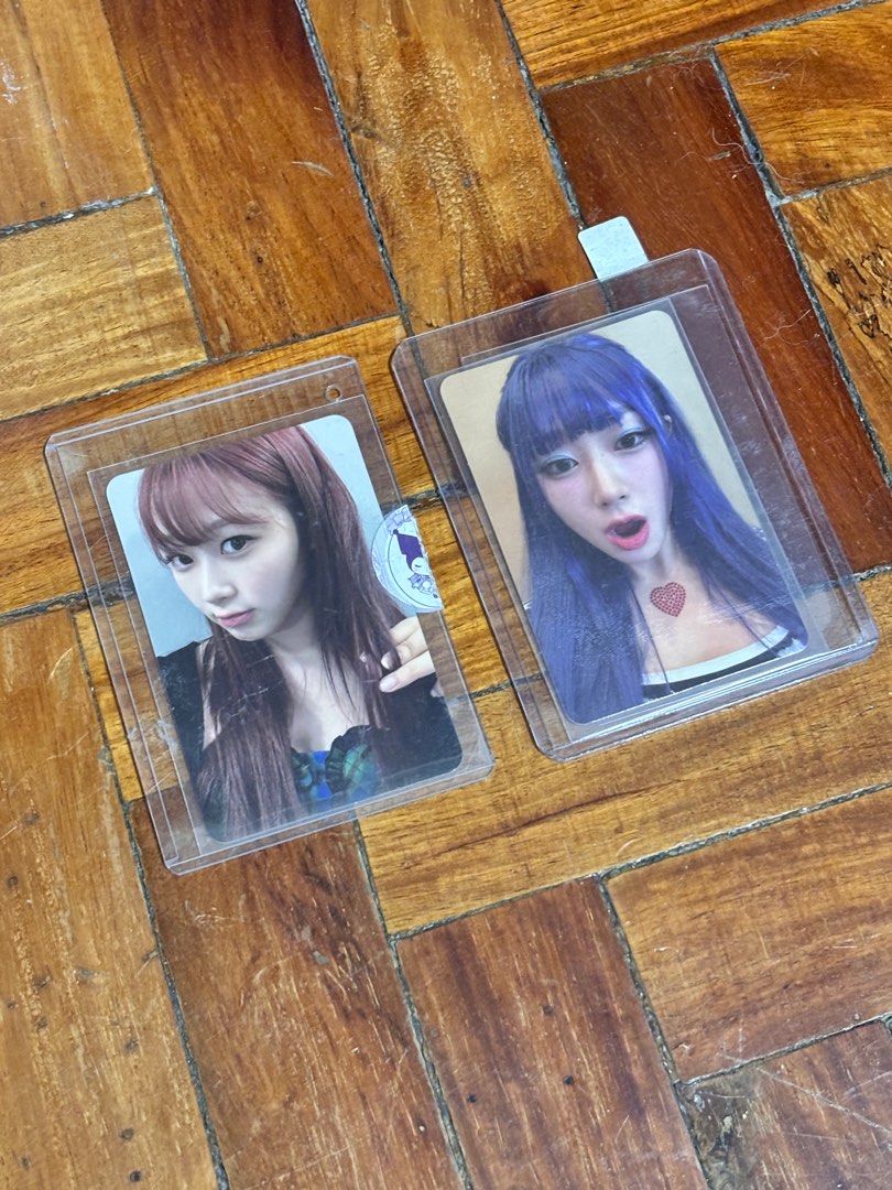 AESPA giselle photocard set (Category: K-Wave Merchandise) located in Quezon City. Submitted by jo0icy_ (Listing ID 1367092012, Image 1). Description: get nyu na tohhh!!! sobrang broke asf ko na sa film school plssss 🧎‍♀️🧎‍♀️🧎‍♀️ im sorri giselle my loves but this is d end..😔😔.