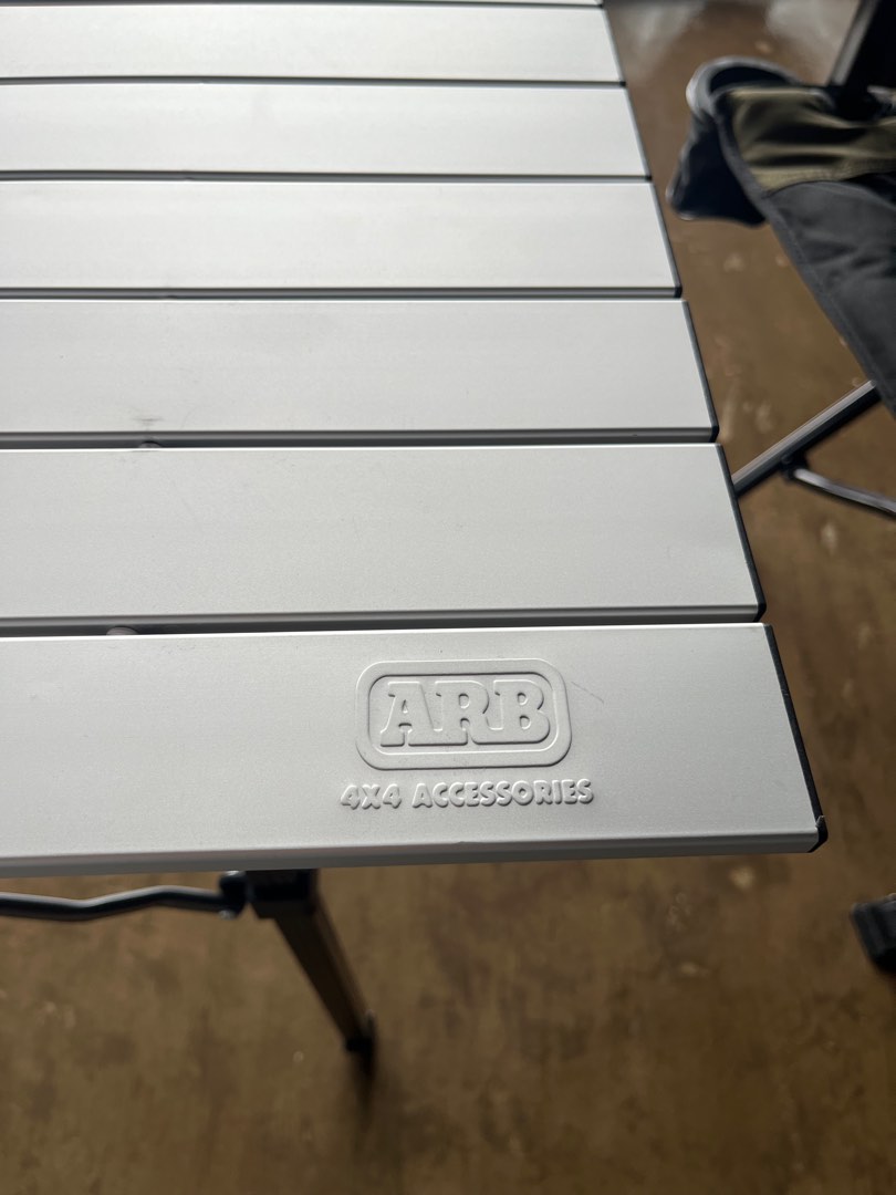 Factory Arb Table ARB Aluminum Compact Table, Sports Equipment, Hiking & Camping on Carousell