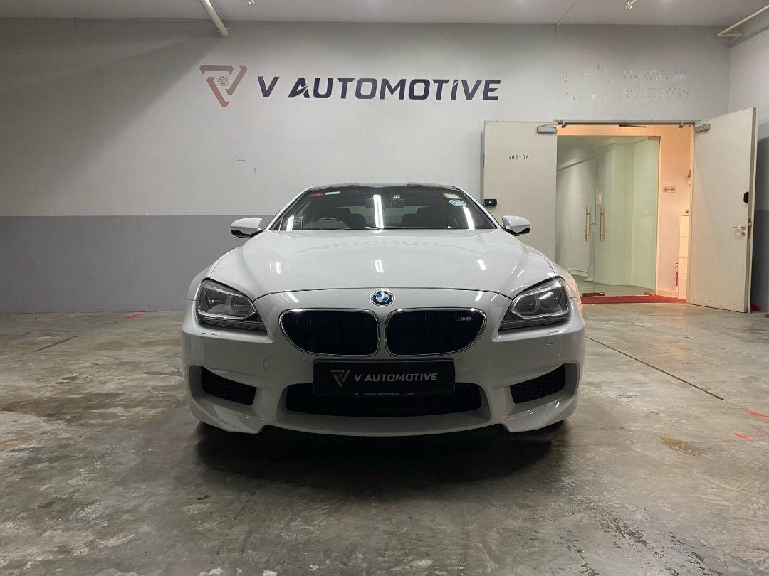 BMW 6 Series Coupe M6 Auto (Category: Used Cars) located in Singapore. Submitted by angmohcardealer (Listing ID 1367044030, Image 2). Description: 𝐁𝐌𝐖 𝐌𝟔 𝐂𝐨𝐮𝐩𝐞 (𝟐𝟎𝟏𝟑) Price: $178,800 | Depre: $22,350 /yr COE left: 7yrs 11mth | Reg: 26-Apr-2013 Owners: 3 | Mileage: 81k km ✅ZERO driveaway / Full Loan Available ($𝟐𝟖𝟎𝟎+/𝐦𝐨𝐧𝐭𝐡) ✅Low Interest / Bank Loan Available, 30% downpayment ($𝟏𝟖𝟎𝟎+/𝐦𝐨𝐧𝐭𝐡) ✅All our cars are FULLY d
