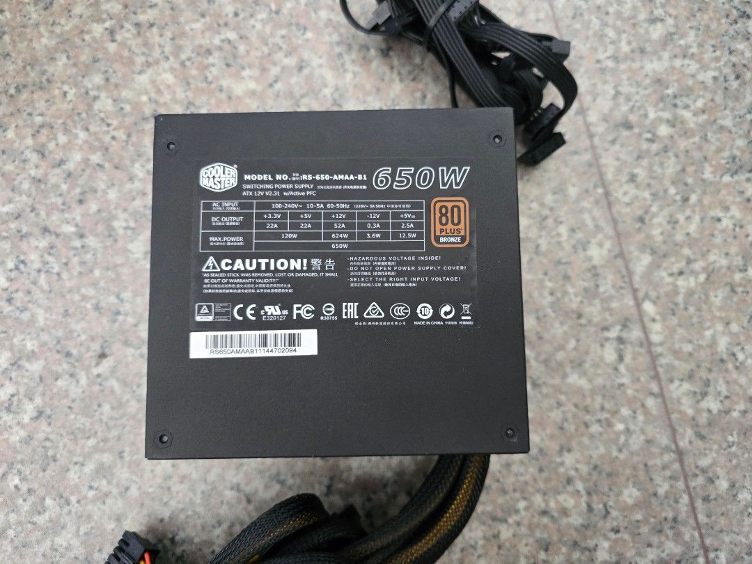 Cooler master 650w