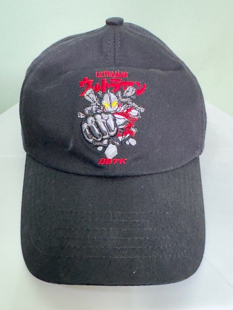 DBTK X Ultraman cap (Category: Caps & Hats) located in Del Monte. Submitted by richard.o.yu (Listing ID 1366951576, Image 1). Description: Authentic. Slightly negotiable. .
