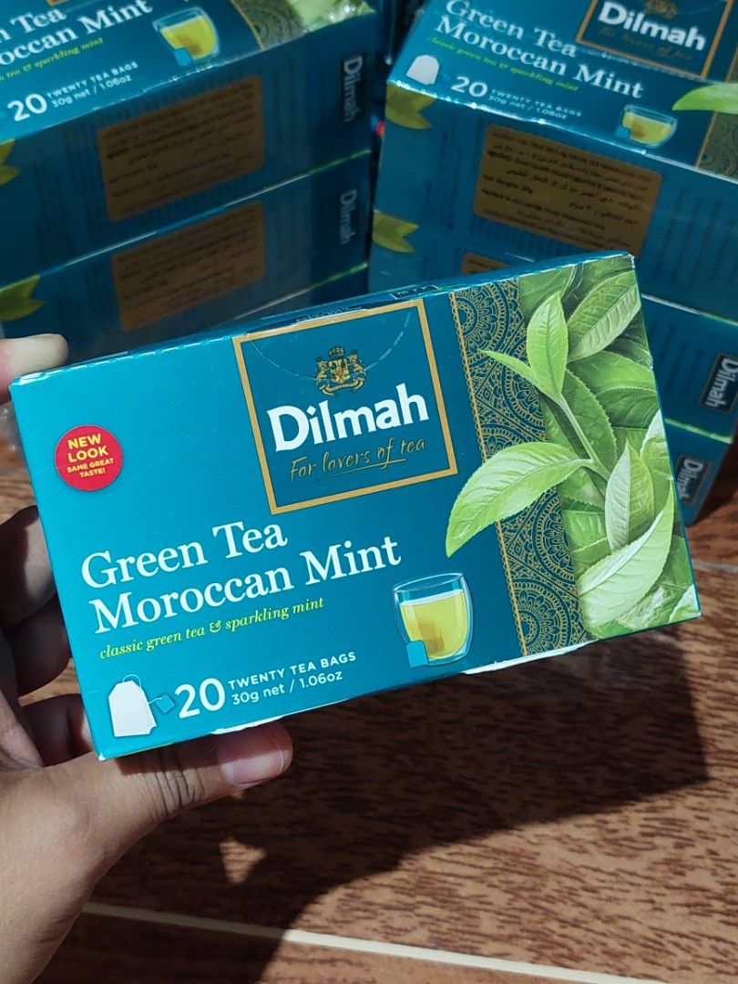 Dilmah Green Tea Moroccan Mint (20 teabags) (Category: Health Food, Drinks & Tonics) located in Floridablanca. Submitted by rzdl. (Listing ID 1367049663, Image 2). Description: For Sale: Dilmah Green Tea Morocca Mint I have few boxes, pm for interested. EXP: 05/26, 07/26.