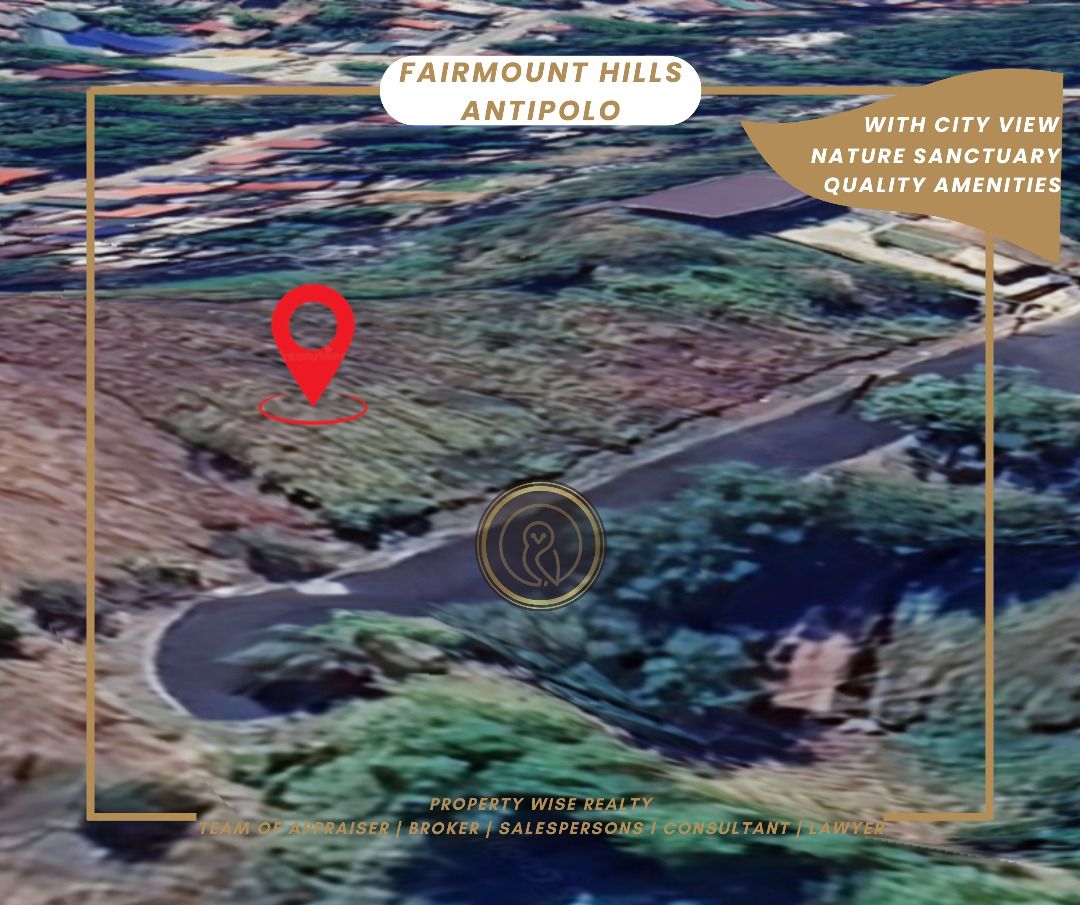 Resale with City View | Fairmount Hills (Category: Lot) located in Taguig. Submitted by tanyapropertywise (Listing ID 1366965637, Image 1). Description: Lot specifications: ✅859sqm ✅Facing West | City View ✅Upslope ✅18Kpsqm only Why Fairmount Hills? *Forbes Park of the East and Hidden Gem of Antipolo *Low-Density and Exclusive Community *Scenic and Naturesque (Forest-like Landscape) *Quality facilities & a forest park *Close to schools, malls and