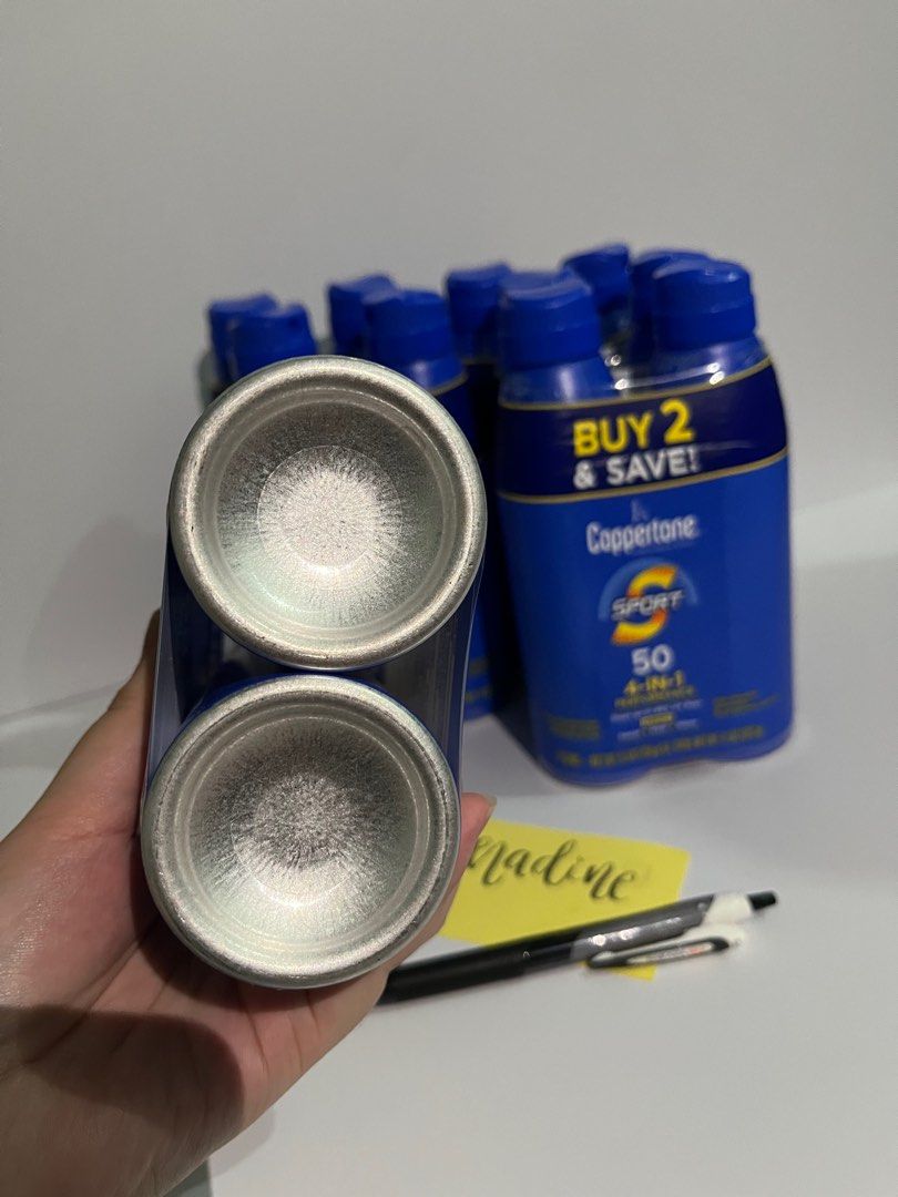 [from USA 🇺🇸] coppertone sunscreen spray (Category: Body Care) located in Bulacan. Submitted by wolfhards (Listing ID 1366991904, Image 2). Description: onhand, original, directly from 🇺🇸 ₱450 (each set na naka-tape together) •Condition: brand new, unsused WYSIWYG (What you see is what you get) •RFS: Need space; I don’t use them. Padala ng kamag-anak. •Priority goes to whoever pays first if multiple buyers inquire at the same time. •NO RUSH S