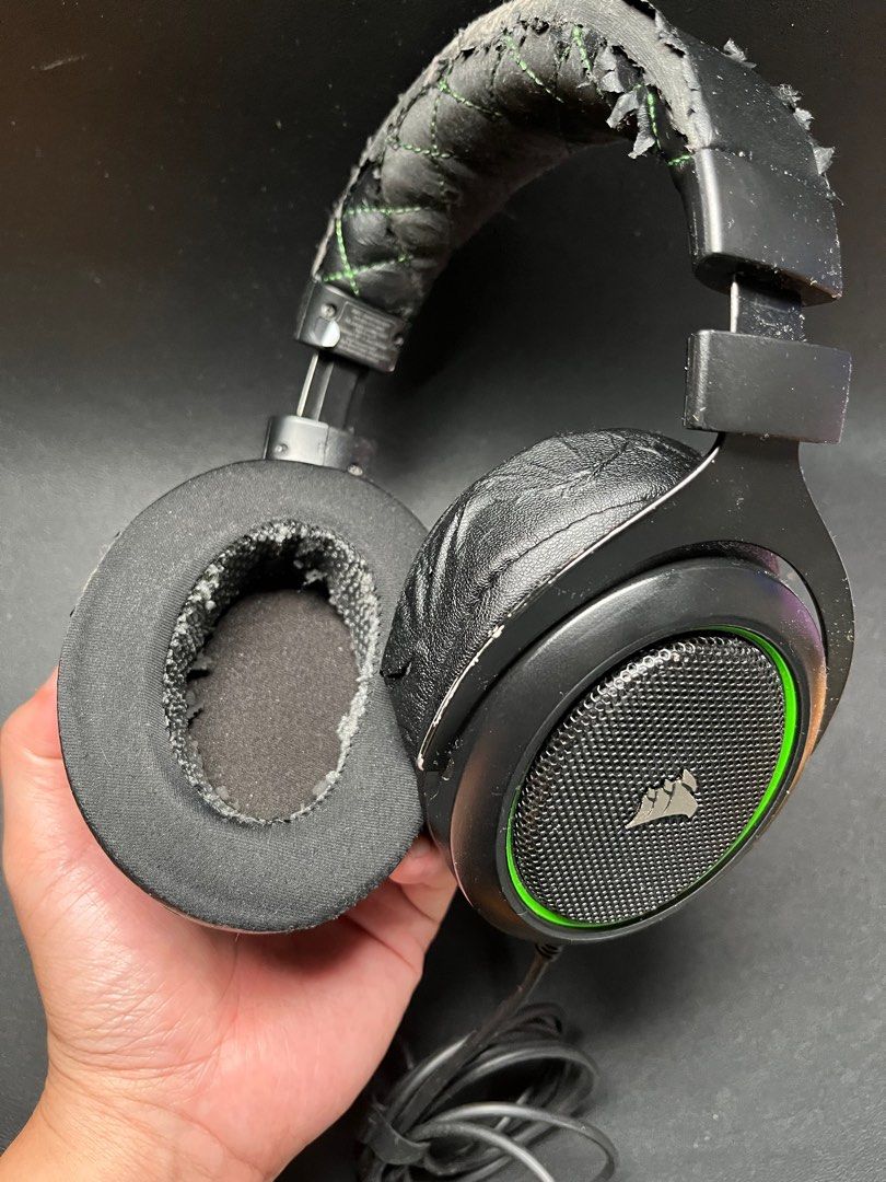 Headphone Corsair HS50 Pro Stereo Gaming Headset, Video Game - Technical View