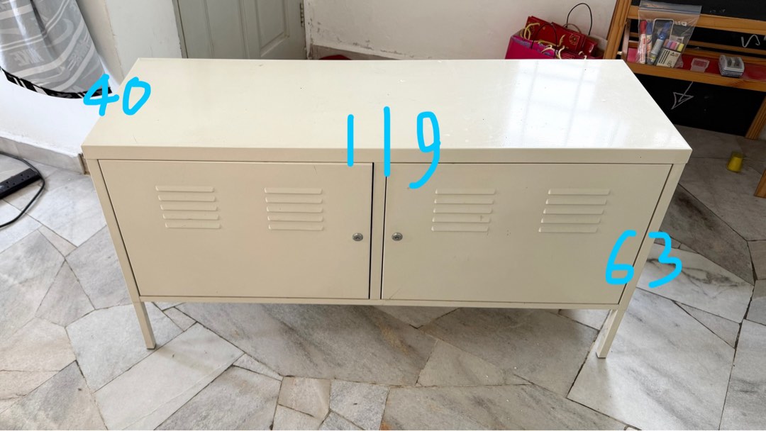 IKEA PS metal cabinet (2 units available), Furniture & Home Living ...