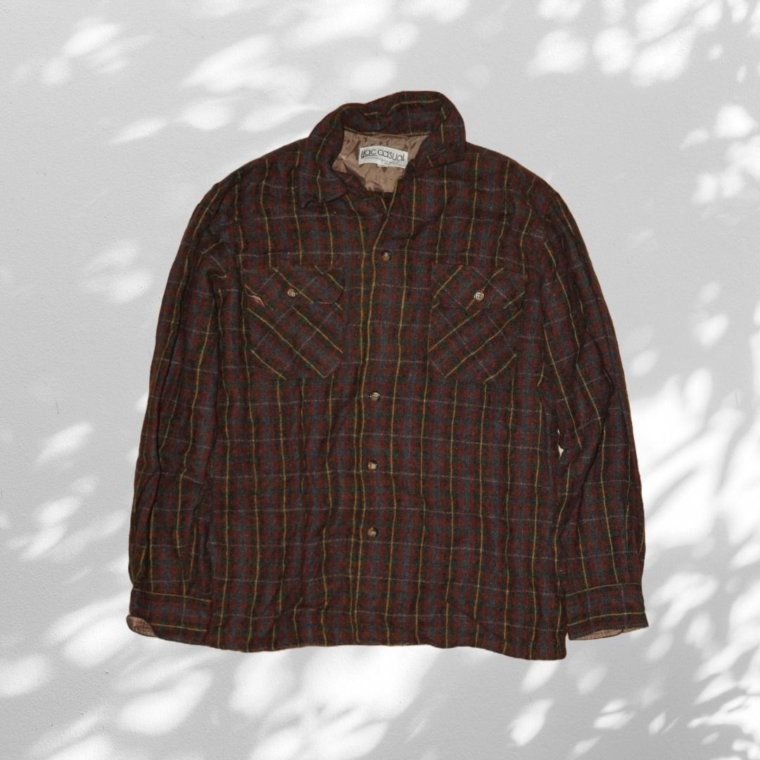 Jac Casual Wool Plaid Long Sleeves (Category: Tshirts & Polo Shirts ) located in Quezon City. Submitted by rygba (Listing ID 1367060622, Image 1). Description: 📌 Please manage your expectations 📌 Payment first before shipping of item 📌 Shipment will be available next day after purchase (might change on some conditions). 📌 Posted price is final, no lowballers Jac Casual Wool Plaid Long Sleeves 💵 Price: ₱100 ⏲️ Measurements Width: 19.5in Lengt