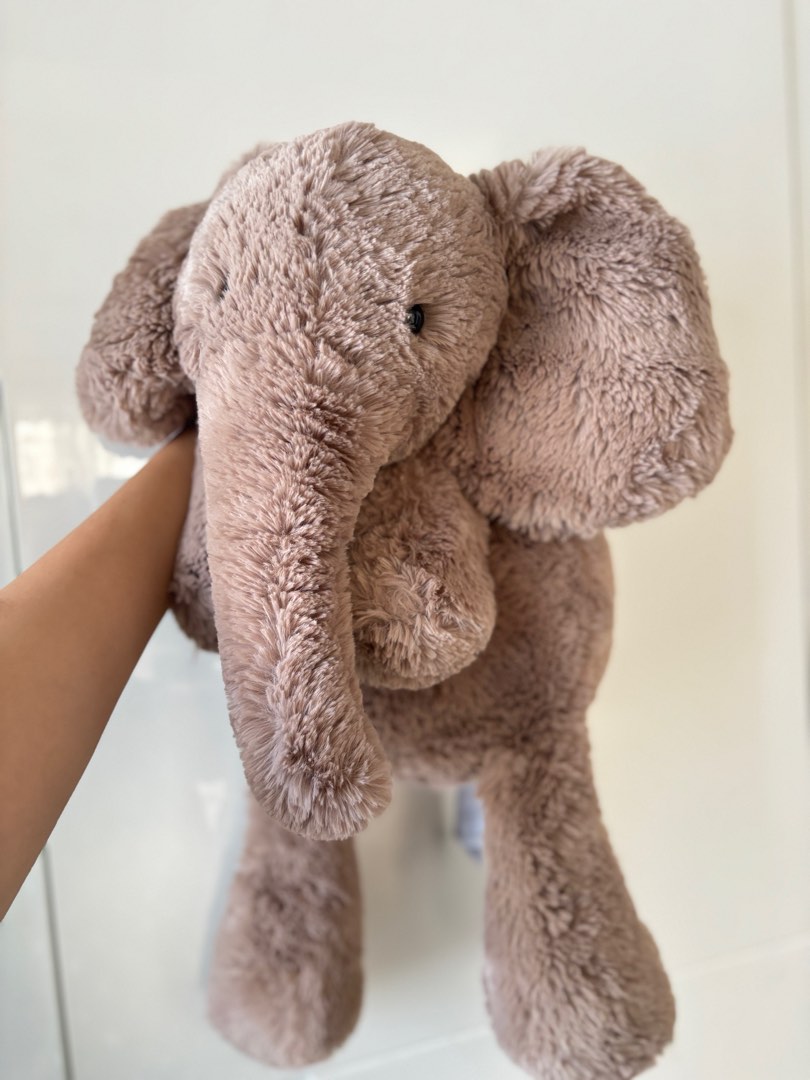 暫時缺貨🐘Jellycat Smudge Elephant (Large)/ Jellycat趴趴象