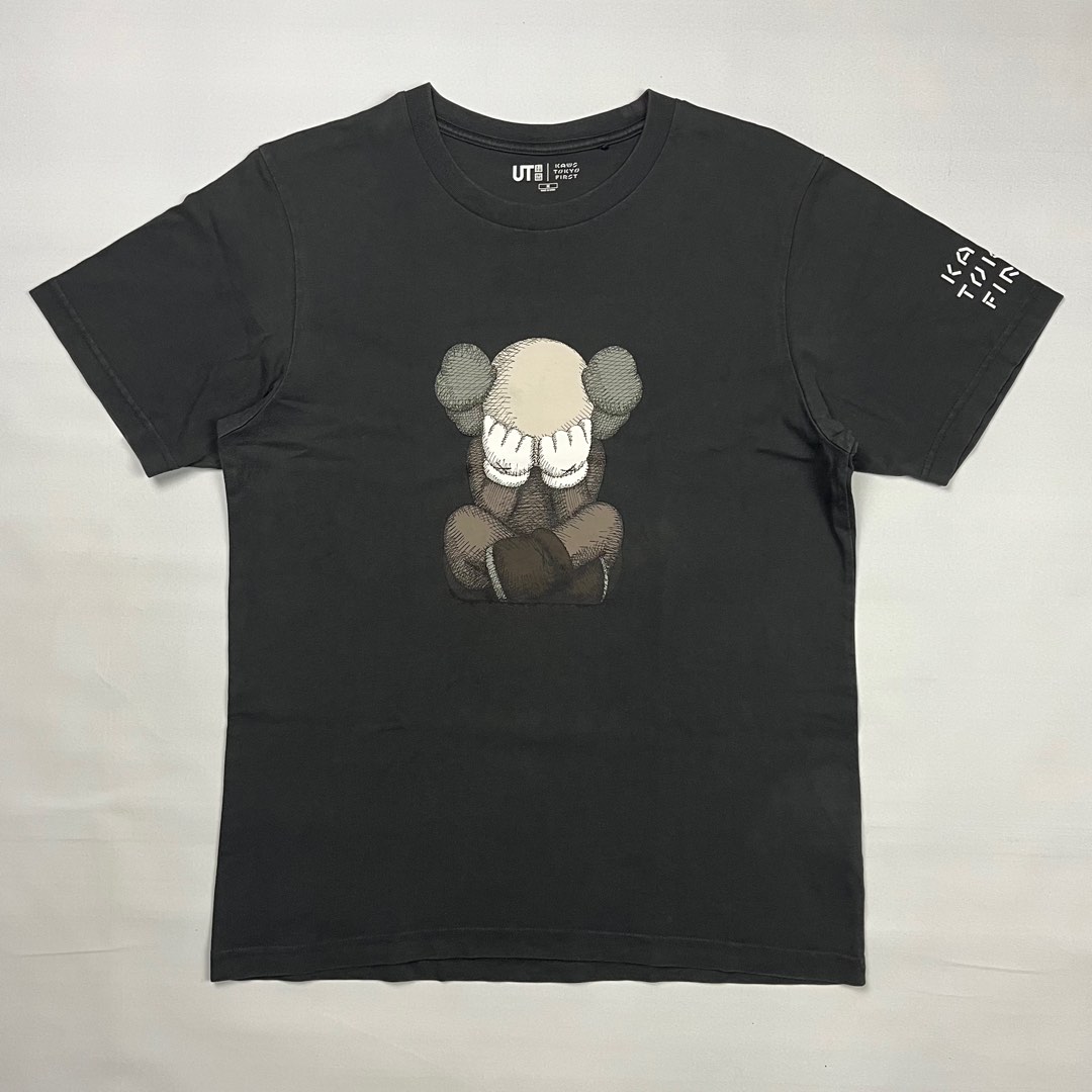 Kaws x Uniqlo Tokyo First Olympics Tee, Men's Fashion, Tops & Sets