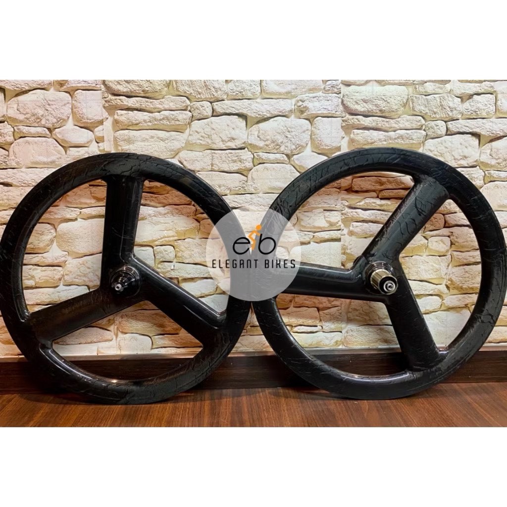 LUCE CARBON 451 WHEELSET 20 inch 451 CARBON RIM Folding Bike Bicycle ...