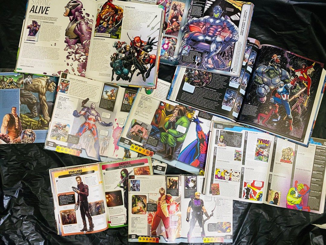 Marvel Avengers DK Books (Category: Comics & Manga) located in Roxas City. Submitted by jazzjaxstuff (Listing ID 1366946842, Image 2). Description: DK Books Marvel Avengers Encyclopedia Character Guide .