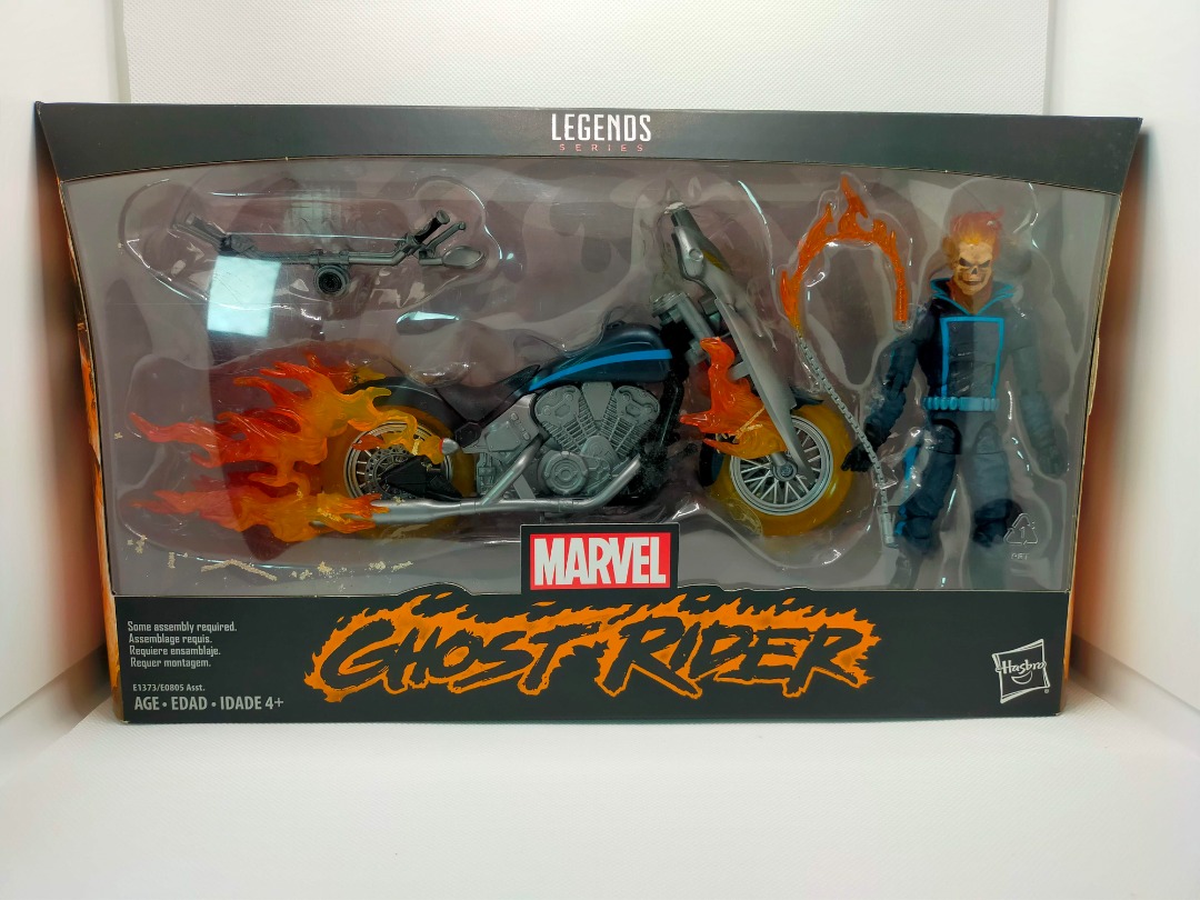 Marvel Legends Rider Series Ghost Rider Johnny Blaze, Hobbies & Toys ...