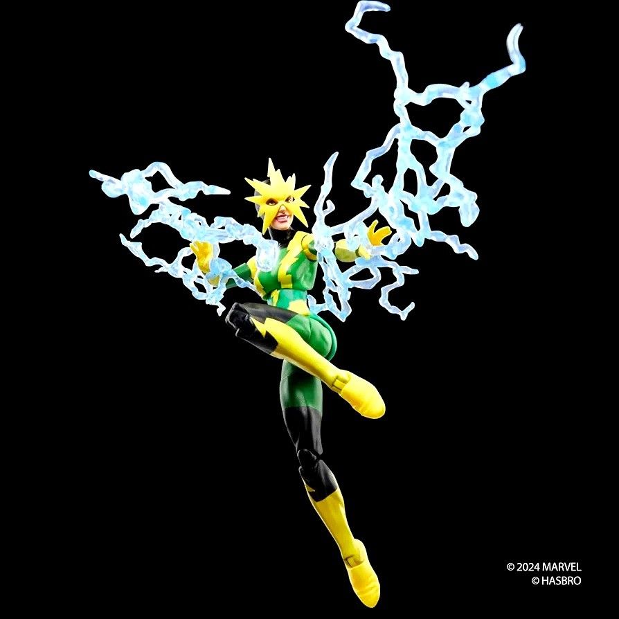 Marvel Legends Spider-Man Electro ( Francine Frye ) Hasbro Retro ...