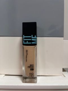 Maybelline Fit Me matte 粉底 foundation64218863109889110
