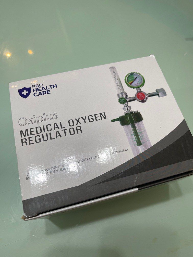 Medical Oxygen Regulator with Nasal Cannula and Spanner, Health ...