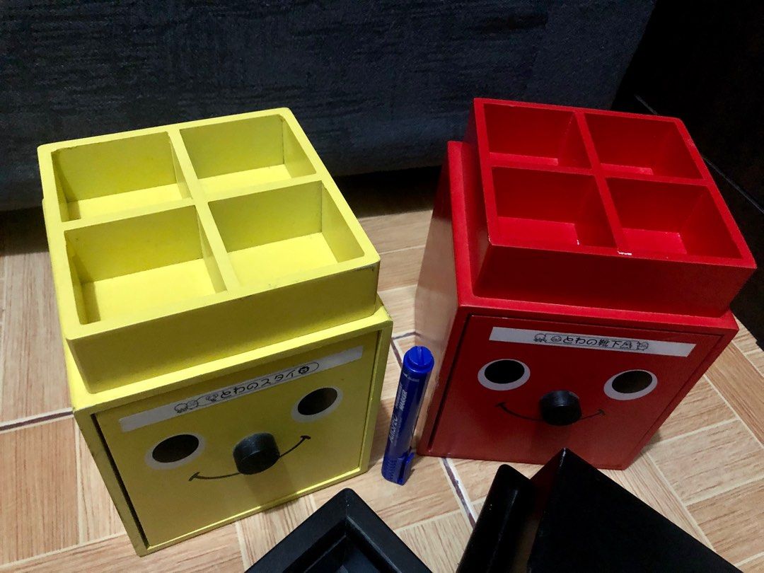 Mini Drawers/Organizers Japan Item (Category: Storage Boxes & Baskets) located in Taguig. Submitted by goofysofties (Listing ID 1367075705, Image 1). Description: Very sturdy.