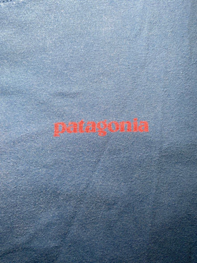 Patagonia (Category: Tshirts & Polo Shirts ) located in Caloocan City. Submitted by _mitsuki (Listing ID 1366987842, Image 2). Description: Patagonia - Small for Men's 100% Organic Cotton MOP: Unionbank, MariBank, GoTyme MOD: Any courier, as long as the buyer will shoulder the delivery/shipping fee Location: Caloocan .