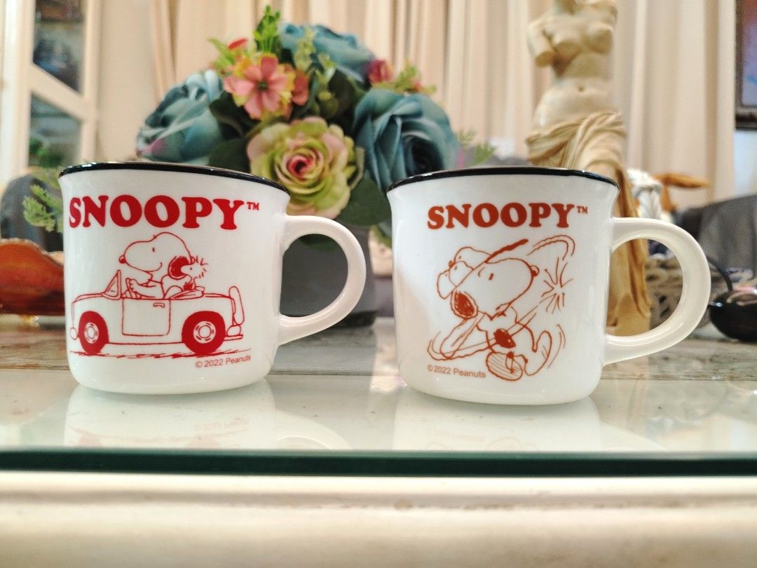 Peanuts Snoopy 2 Pcs. Teacup Mug Set (Category: Coffee & Tea Tableware) located in San Fernando. Submitted by jpmarketplace2023 (Listing ID 1366979975, Image 1). Description: 💚 All items are authentic from Japan. 💛 MOP: GCash (❌️ GCash Protect) 🩵 MOD: LBC only (❌️ S. Checkout, COD, COP) 💙 Meet-up: Vista Mall, San Fernando, Pampanga 💜 All items are on-hand. 🧡 First to pay gets the item first. ❤️ Breakable items are packed with care and cauti