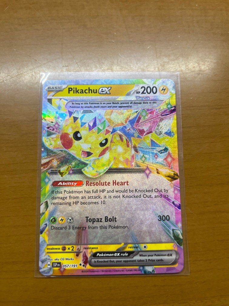 Pikachu ex (Category: Raw Cards) located in Singapore. Submitted by nyxia9476 (Listing ID 1366972732, Image 1). Description: Price off pricecharting, open to nego.