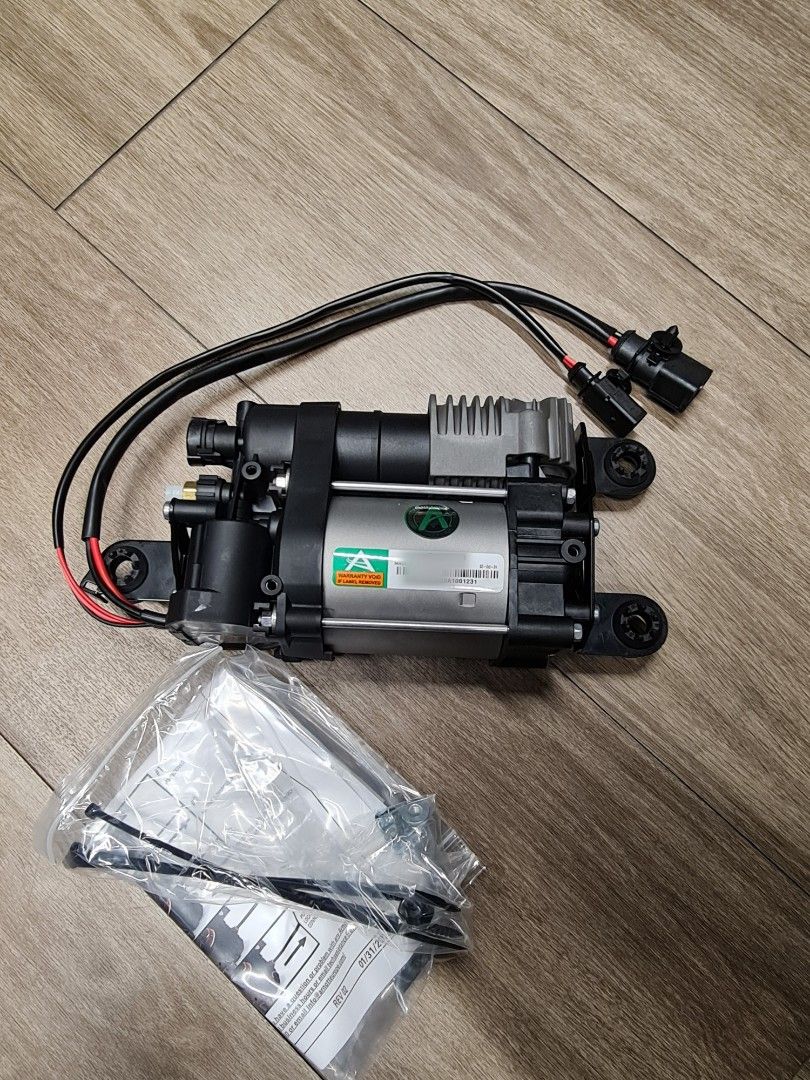Porsche Macan Air Suspension Compressor Bnew Complete Set with Relay (Category: Suspension Parts and Accessories) located in Makati City. Submitted by luxurycarpartsphilippinesinc. (Listing ID 1367019879, Image 1). Description: Porsche Macan Air Suspension Compressor Bnew Complete Set with Relay Fit for 2015 to 2023 models Onhand Stock Valve Block also available Shop in makati We ship nationwide All glory to God.