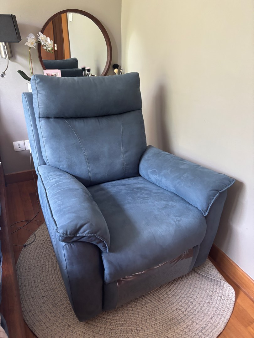 Recliner Chair /Nursing Chair, Furniture & Home Living, Furniture, Chairs on Carousell