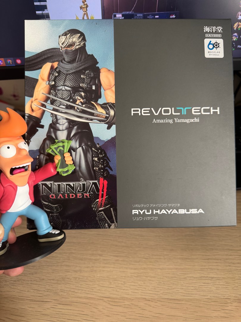 revoltech ryu hayabusa ninja gaiden, Hobbies & Toys, Toys & Games on ...