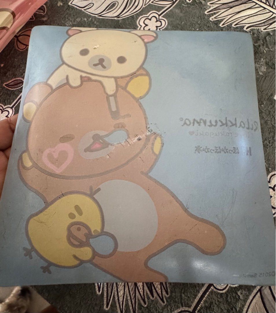 Rilakkuma cake plate (Category: Bakeware) located in Santa Cruz. Submitted by maqui15 (Listing ID 1366977657, Image 3). Description: This item is from surplus japan Sign of usage at the back(some scratches).