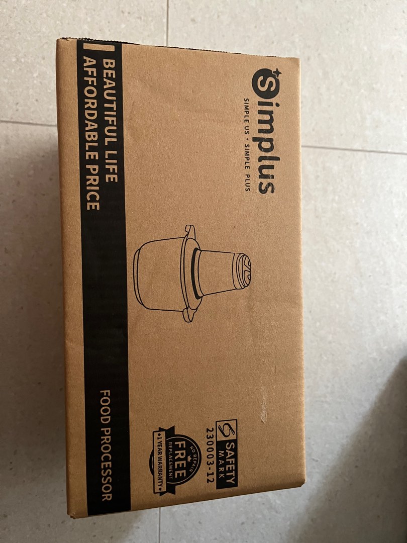 Simplus Food Prcessor/Chopper, Furniture & Home Living, Kitchenware ...
