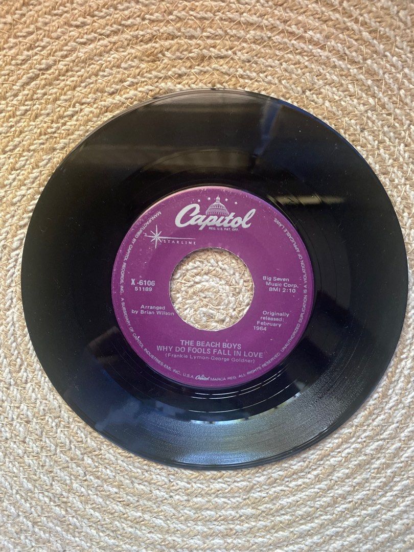 THE BEACH BOYS- FUN FUN FUN 45rpm VINYL (Category: Vinyls) located in Cavite. Submitted by cleanupsale20 (Listing ID 1366959607, Image 2). Description: .